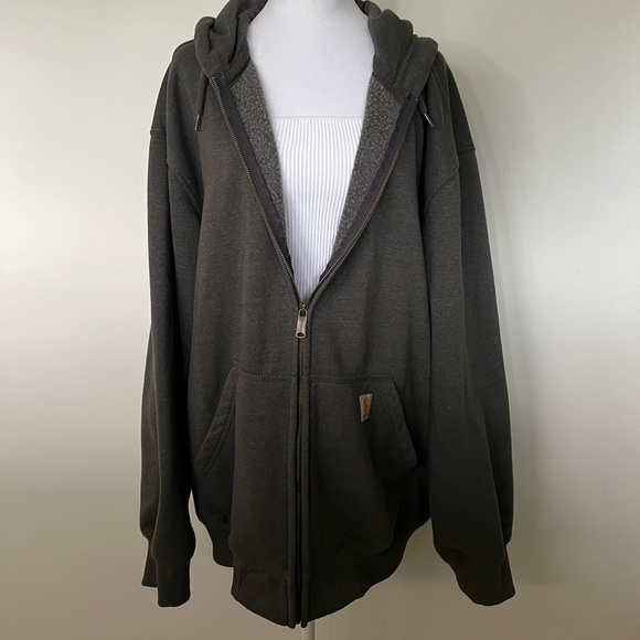 Carhartt Other - Carhartt Loose Fit Sherpa-Lined Zip-Up Hoodie – 2XL